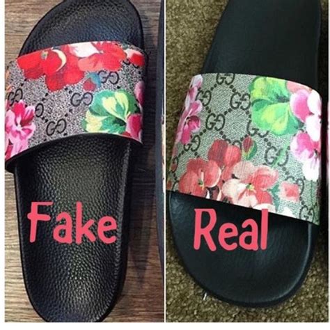 fake gucci bloom slides|gucci women's slides clearance sale.